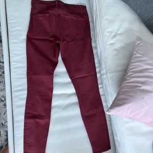 Red Skinny jeans